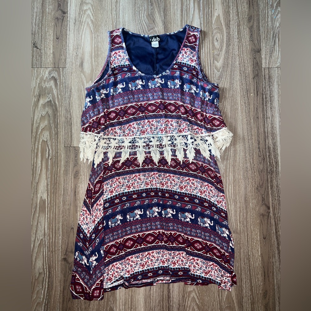 Deb Multicolor Bohemian Dress